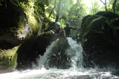 Partie basse du canyon du Furon