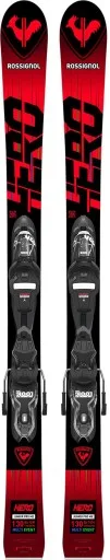 Ski seul enfant noir