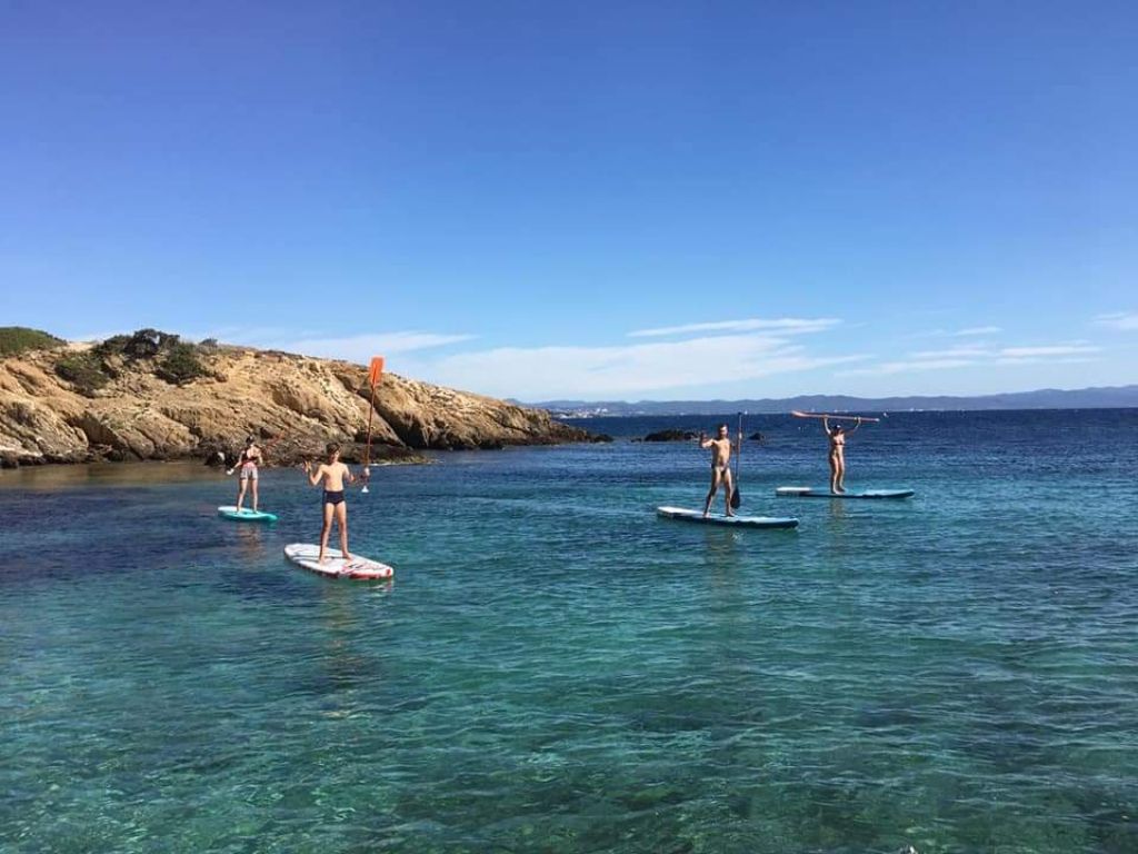 Location paddle presqu'ile de giens